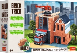 Σετ κατασκευής BRICK TRICK πυροσβεστικός σταθμός XL