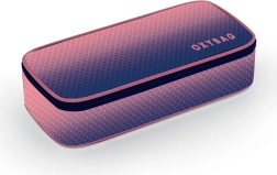 Σχολική κασετίνα τύπου etui Jumbo OXY Ombre Apricot