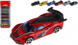 Σετ αγωνιστικών αυτοκινήτων 6 τεμ. – μέταλλο και πλαστικό, 8 εκ., ελεύθερη κίνηση