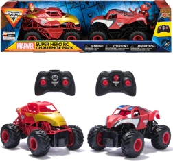 Monster Jam RC σετ 2 αυτοκινήτων Marvel Super Hero Challenge 1:24
