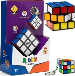 Rubik’s Classic κύβος 3x3 + μπρελόκ 3x3