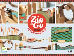 Ξύλινη πίστα Zig Go 48 κομματιών από την Djeco