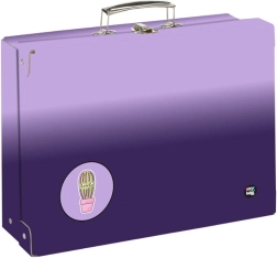 Βαλιτσάκι για σχολικά είδη OXY NEXT Ombre Purple, μέγεθος A4