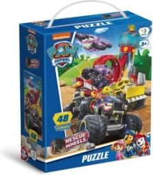 Παζλ με θέμα την Paw Patrol: Διάσωση στους τροχούς