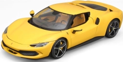 Μεταλλικό μοντέλο αυτοκινήτου Ferrari 296 GTB κίτρινο από την Bburago