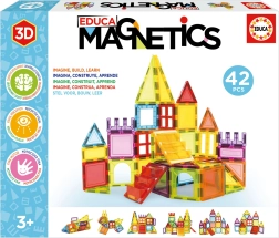 Μαγνητικό παιχνίδι κατασκευών EDUCA Magnetics 42 τεμαχίων