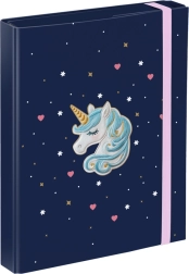 Καλύμματα για σχολικά τετράδια A5 BAAGL Unicorn Gold
