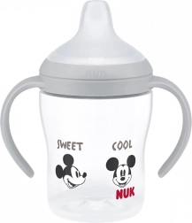 Εκπαιδευτικό βρεφικό μπιμπερό NUK Perfect Match DISNEY Minnie, γκρι, 150 ml