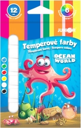 Τέμπερες Ocean World σετ 6×12 ml