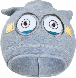 Φθινοπωρινό παιδικό σκουφάκι New Baby Mimoň γκρι 110 (4–5 ετών)