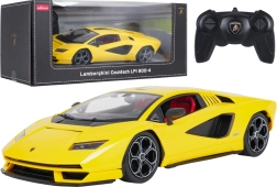 Τηλεκατευθυνόμενο αυτοκίνητο Rastar Lamborghini Countach LPI 800-4 κίτρινο 1:16