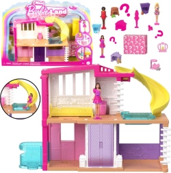 Mattel mini BarbieLand σπιτάκι για κούκλες με κούκλα, κατοικίδιο και αξεσουάρ