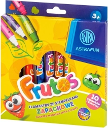ASTRA αρωματικοί μαρκαδόροι Frutos, 10 τεμ.