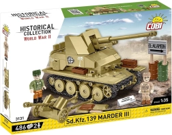 Κατασκευαστικό σετ Sd.Kfz. Marder III – καταστροφέας αρμάτων (486 τεμάχια)