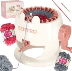 Κυκλική πλεκτομηχανή με 22 βελόνες με σετ νήματος