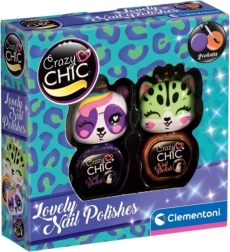 Clementoni Crazy Chic Beauty: σετ βερνικιών νυχιών Lovely – Sada