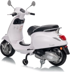 Παιδικό ηλεκτρικό σκούτερ VESPA ROMA, λευκό