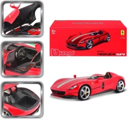 Bburago Ferrari Monza SP1 κόκκινο μοντέλο αυτοκινήτου 1:18