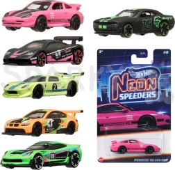 Hot Wheels αυτοκινητάκι Neon Speeders 1:64