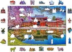 Ξύλινο παζλ WOODEN CITY ναός BYODO‑IN, Κιότο – 505 κομμάτια
