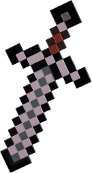 πλαστικό σπαθί Netherite Minecraft 52 cm