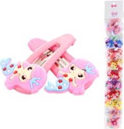 Κλαμεράκια μαλλιών με μοτίβο γοργόνας, 2 τεμάχια