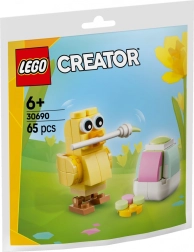 LEGO Creator ζωγραφική πασχαλινών αυγών με κοτοπουλάκι