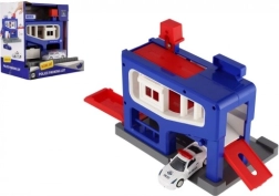 Αστυνομικό γκαράζ στάθμευσης με αυτοκινητάκι