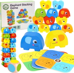 Woopie Πράσινος Ελέφαντας παιχνίδι «Ελέφαντας πάνω σε ελέφαντα»