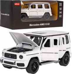 Μοντέλο αυτοκινήτου Mercedes‑AMG G 63 1:32 Rastar με μεταλλικό αμάξωμα και ανοιγόμενα μέρη – Λευκό