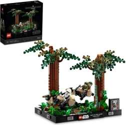 LEGO® Star Wars™ 75353 Καταδίωξη σπίντερ στον πλανήτη Έντορ™ – διοράμα