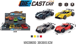 Μεταλλικό μοντέλο αγωνιστικού αυτοκινήτου με λειτουργία pull-back