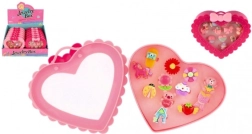 Σετ ρυθμιζόμενων πλαστικών δαχτυλιδιών - διάφορα σχέδια