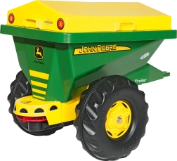 Ρυμουλκούμενο και αλατιέρα 2 σε 1 JOHN DEERE για ποδοκίνητα τρακτέρ Rolly Toys
