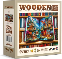 Ξύλινο παζλ Μαγικά παραμύθια 1010 κομματιών WOODEN CITY