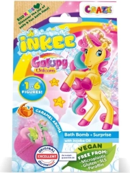 Inkee βόμβα μπάνιου με έκπληξη GALAXY UNICORN