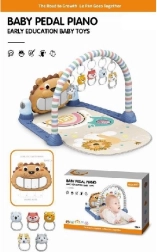 Διαδραστικό στρωματάκι παιχνιδιού με πιάνο – ζωικό μοτίβο