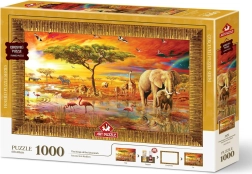 Art Puzzle παζλ με κορνίζα και κόλλα 3σε1 1000 κομμάτια – Βασίλισσες