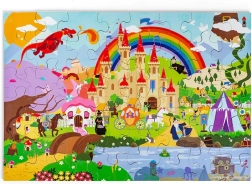 Bigjigs Toys παζλ Φανταστικός κόσμος – ξύλινο παζλ δαπέδου