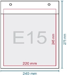 Φάκελος με φυσαλίδες E15 αυτοκόλλητος 27,5 × 24 cm