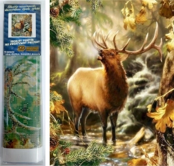 Norimpex Διαμαντέζικη ζωγραφική Το κάλεσμα του δάσους 30x40 cm