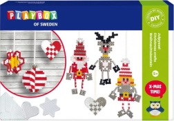Playbox σιδερώσιμες χάντρες 3D σετ χριστουγεννιάτικα στολίδια, 4000 τμχ