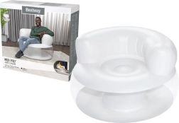 Φουσκωτή πολυθρόνα Λευκή 112 x 112 x 70 cm Bestway