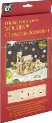 Ξύλινο 3D παζλ Santa – CRAFT ID