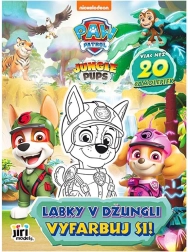 Τετράδιο ζωγραφικής PAW PATROL: Πατουσάκια στη ζούγκλα