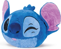 Cozy Noxxiez ζεστό λούτρινο μαξιλάρι Stitch 3 σε 1