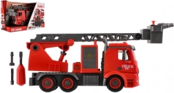 Βιδωτό πυροσβεστικό όχημα 36 cm με φως και ήχο, ψεκάζει νερό