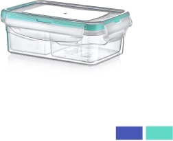 Ορθογώνιο χωριστό δοχείο τροφίμων Saver Box με καπάκι 400 ml