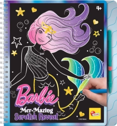Μπλοκ σκίτσου ξυσίματος - Barbie Μαγική Αποκάλυψη