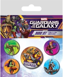 Σετ κονκάρδων Guardians of the Galaxy – 5 τεμάχια